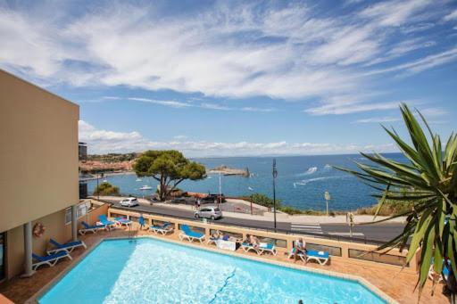 Vue Imprenable - Piscine - Parking Prive - Terrasse - Collioure Apartment Екстериор снимка